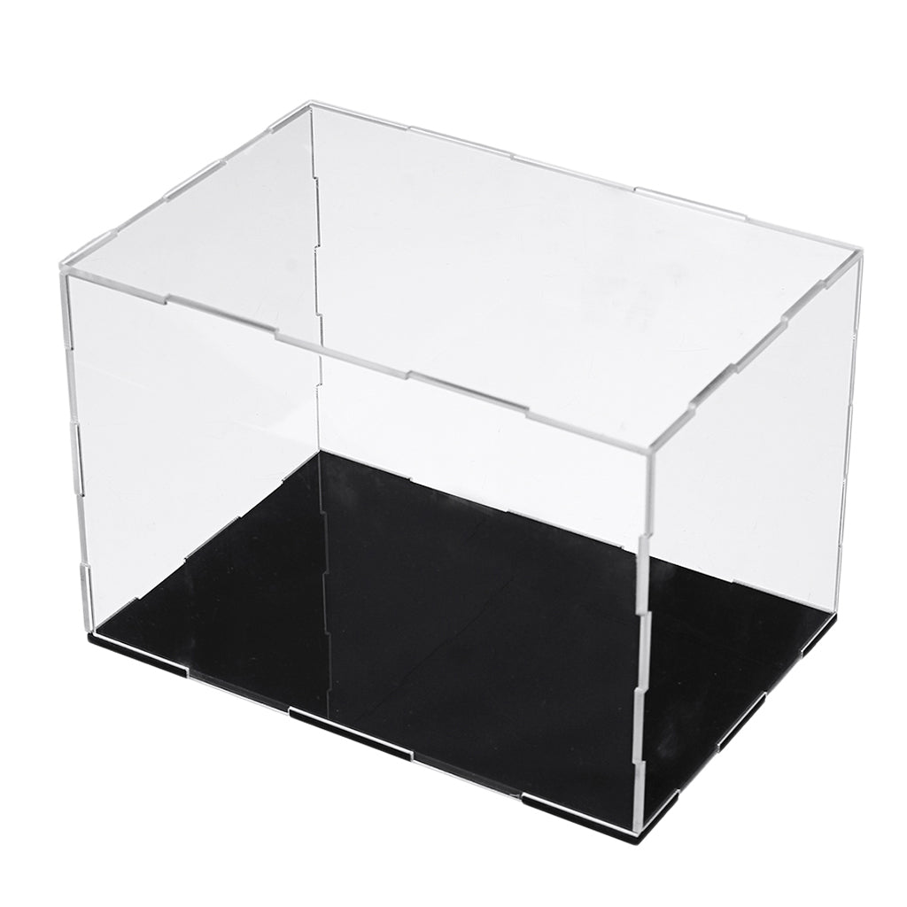 Clear Acrylic Display Case Dustproof Protection Boxes Container  27x15x12cm 1:35