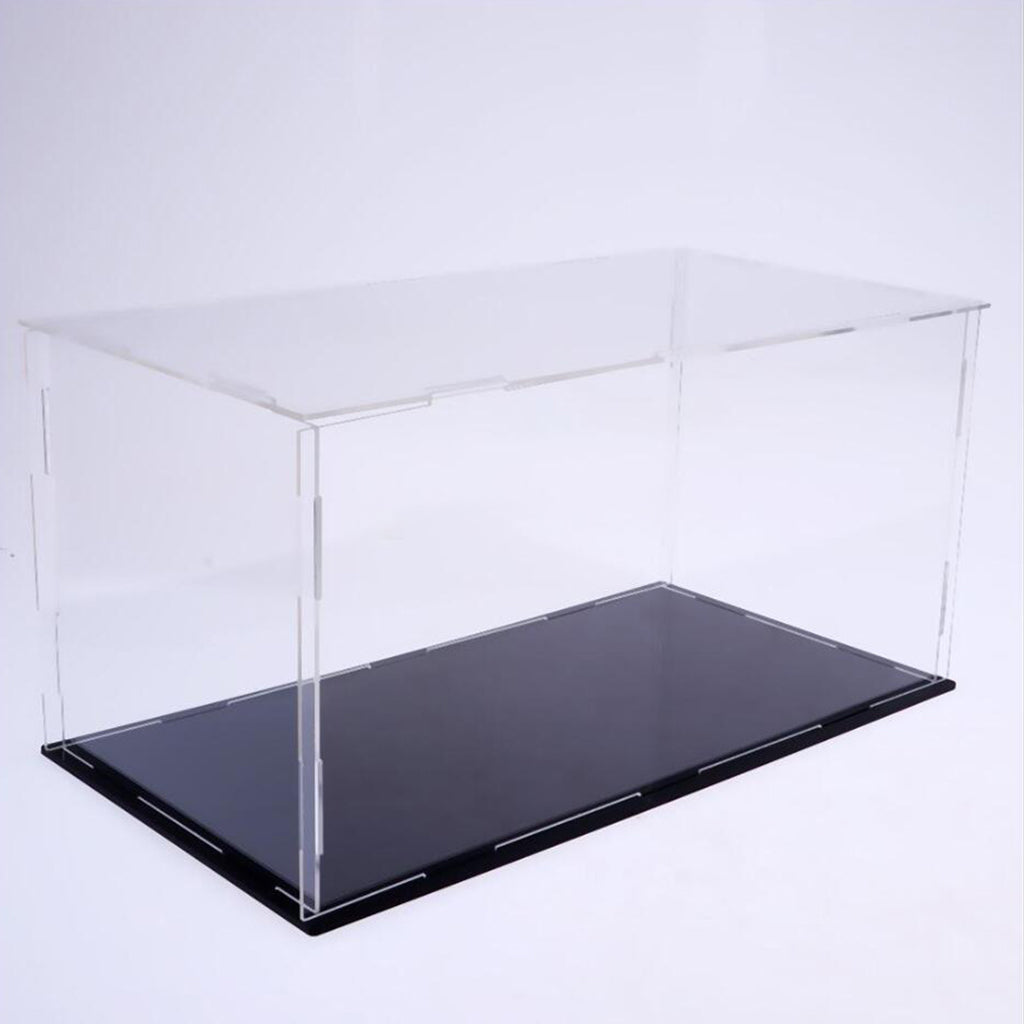 Clear Acrylic Display Case Dustproof Protection Boxes Container  27x15x12cm 1:35