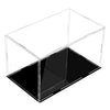 Clear Acrylic Display Case Dustproof Protection Boxes Container  27x15x12cm 1:35