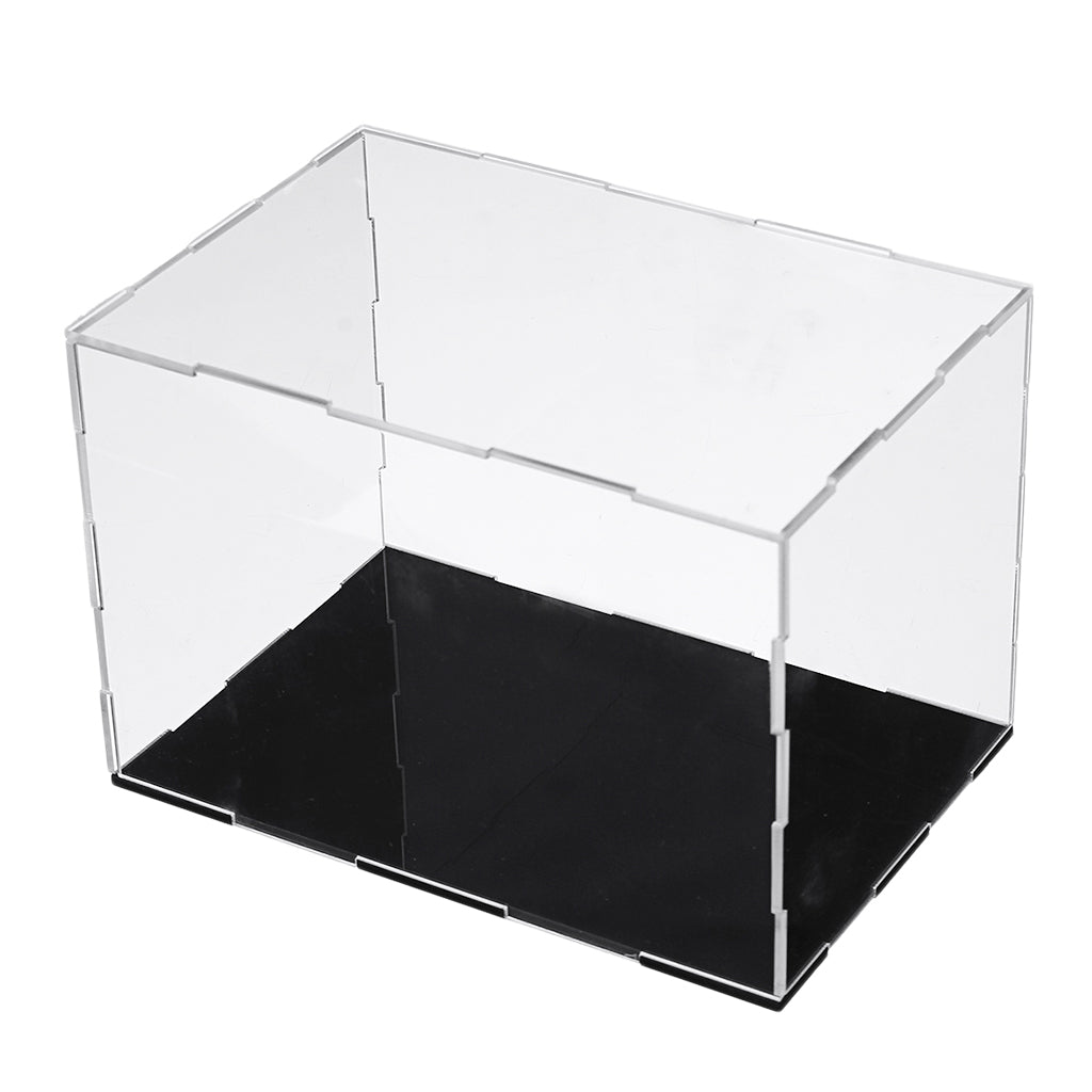 Clear Acrylic Display Case Dustproof Protection Boxes Container  27x15x12cm 1:35