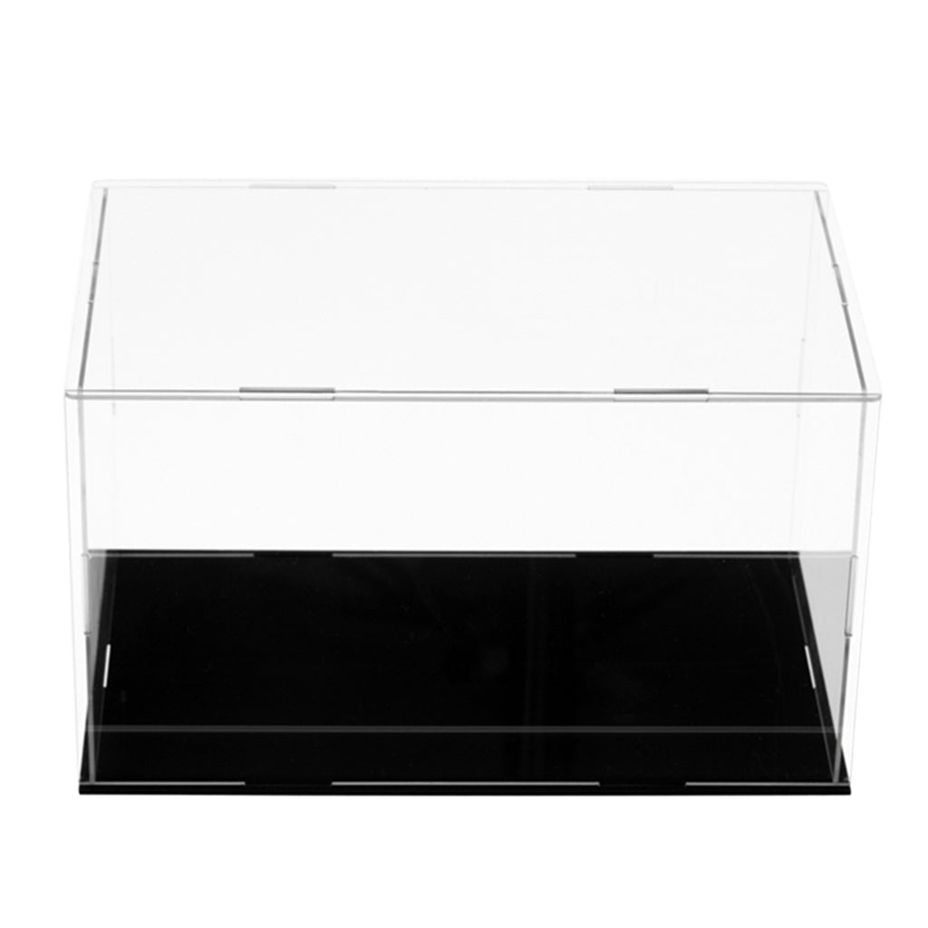 Clear Acrylic Display Case Dustproof Protection Boxes Container  27x15x12cm 1:35