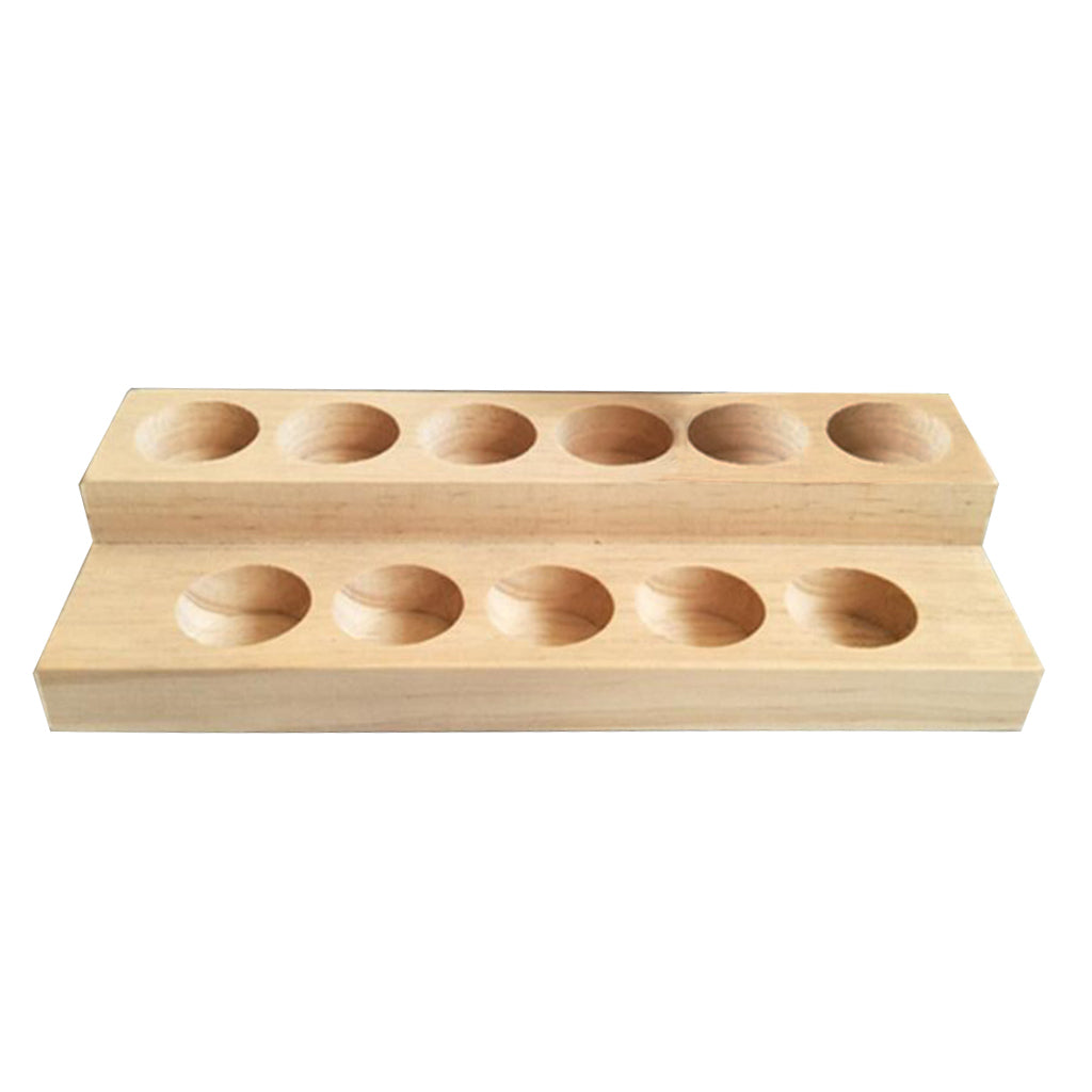 Essential Oil Storage Rack Display Stand Aromatherapy Wood Rack Holder 01