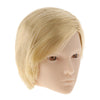 1/6 Female Head Sculpt Short Hair for 12'' Figure HOT TOYS Golden