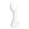 Female Abstract Manikin Mannequin Head For Merchandise Earrings Scarfs White