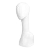 Female Abstract Manikin Mannequin Head For Merchandise Earrings Scarfs White