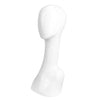 Female Abstract Manikin Mannequin Head For Merchandise Earrings Scarfs White