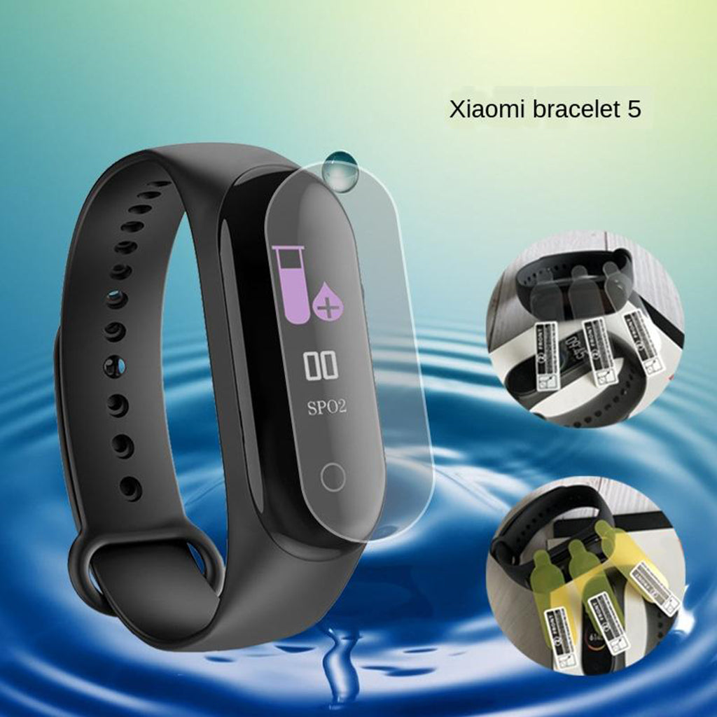 For Xiaomi Mi Band 5 Screen Protector Hydrogel Film Easy Tear Set(1Pcs)