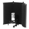 Studio Microphone Isolation for Recording Sound Microphone Accessories 3 Panel