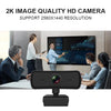 Digital 1440P HD Webcam USB Web Camera Video Recording Built-in Microphone