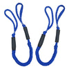 2pcs Marine Boat Bungee Dock Line Anchor / Mooring Rope 4ft Blue