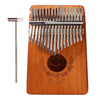 17 Key Kalimba Thumb Piano Finger Mbira Solid Musical Instrument Wood