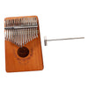 17 Key Kalimba Thumb Piano Finger Mbira Solid Musical Instrument Wood