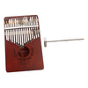 17 Key Kalimba Thumb Piano Finger Mbira Solid Musical Instrument Coffee