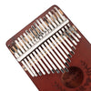 17 Key Kalimba Thumb Piano Finger Mbira Solid Musical Instrument Coffee