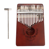 17 Key Kalimba Thumb Piano Finger Mbira Solid Musical Instrument Coffee