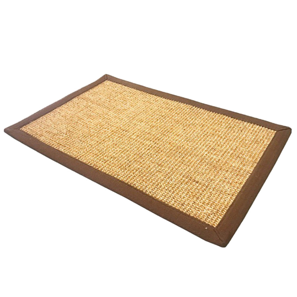 Natural Sisal Cat Mat,Protection Play Scratcher Pad S