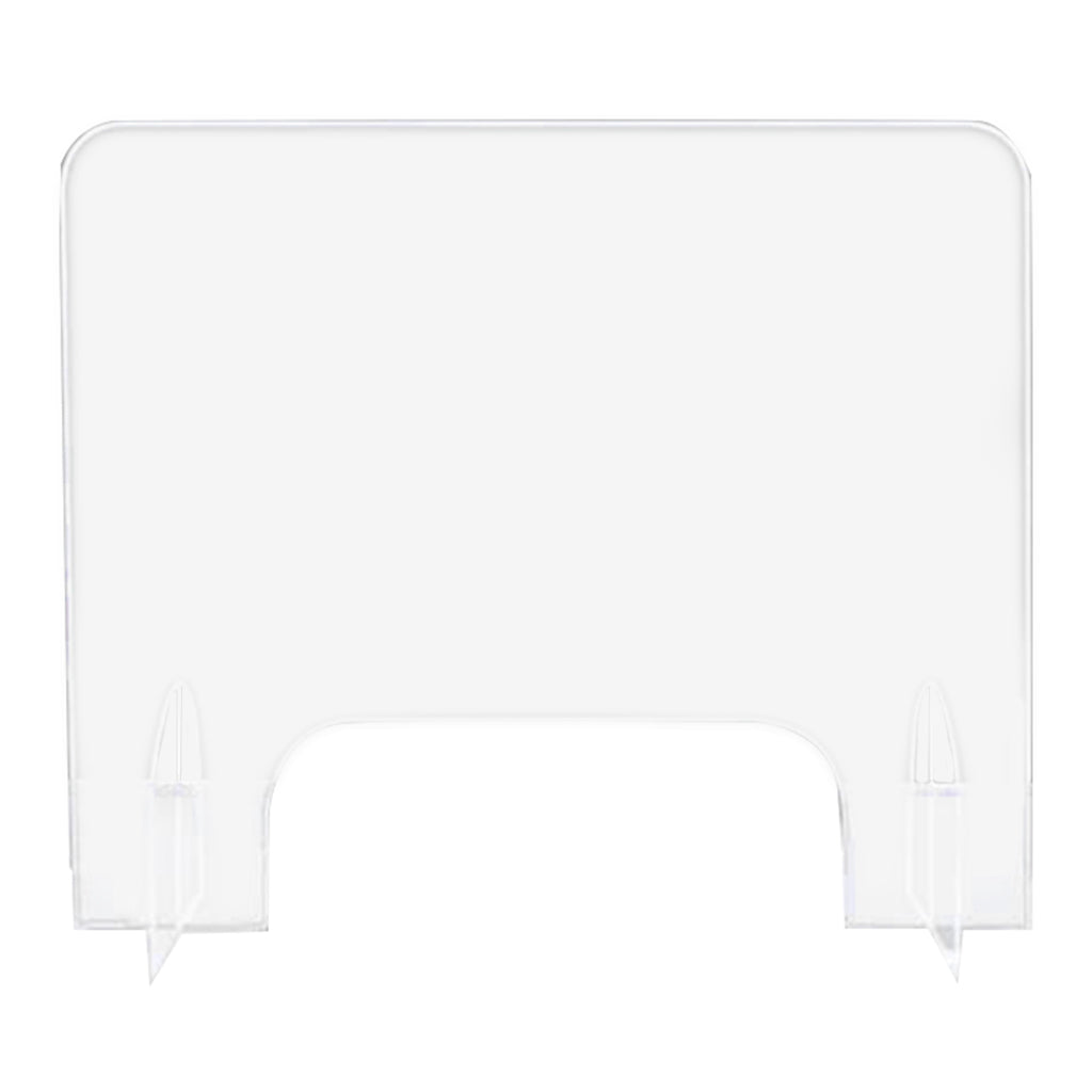 SNEEZE GUARD Acrylic Protecive Barrier Desk Checkout Shield Screen 50x40cm