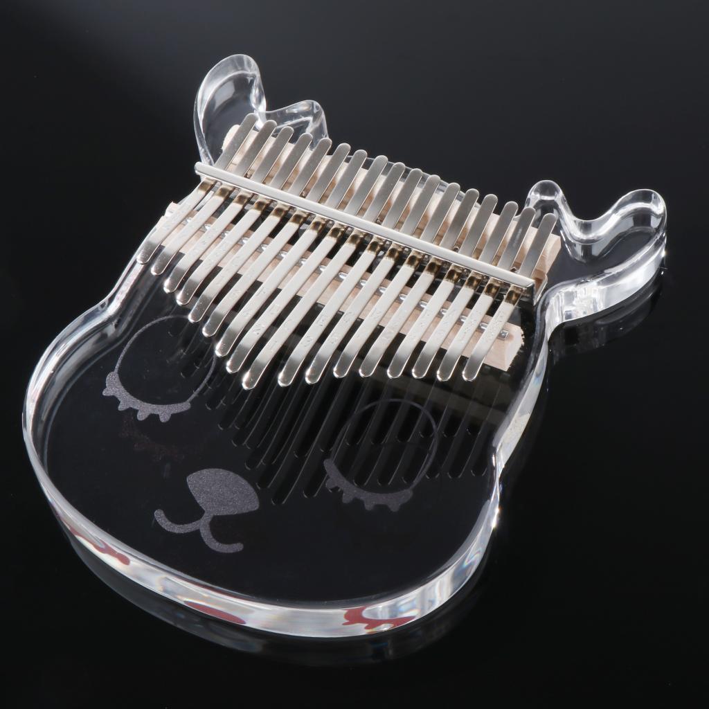 Cartoon Animal-shaped New Kalimba 17 Key Thumb Piano Crystal - Cute Deer