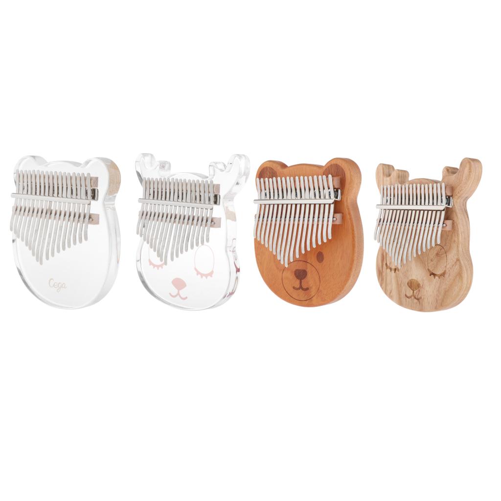 Cartoon Animal-shaped New Kalimba 17 Key Thumb Piano Crystal - Cute Deer