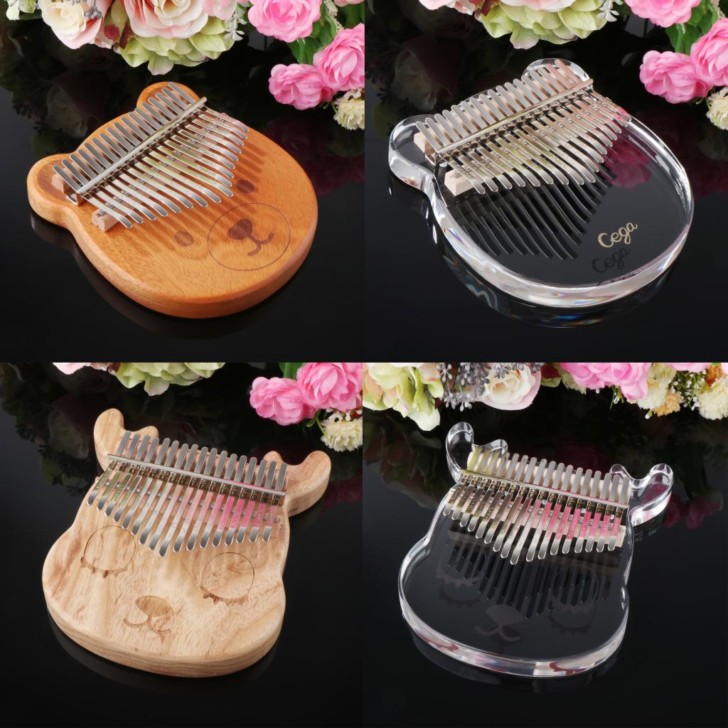 Cartoon Animal-shaped New Kalimba 17 Key Thumb Piano Crystal - Cute Deer