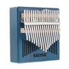 2020 New Kalimba 17 Key Thumb Piano Mbira with Bag Tuner Hammer Blue