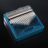 2020 New Kalimba 17 Key Thumb Piano Mbira with Bag Tuner Hammer Blue