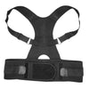 Adjustable Posture Corrector Spine Back Shoulder Correction Belt Black XXL