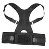 Adjustable Posture Corrector Spine Back Shoulder Correction Belt Black XXL