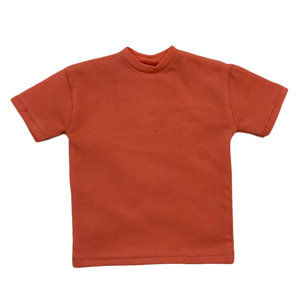 1/6 Scale Green Long Sleeve T-Shirt for 12'' Hot Toy Male Action Figure Body Orange