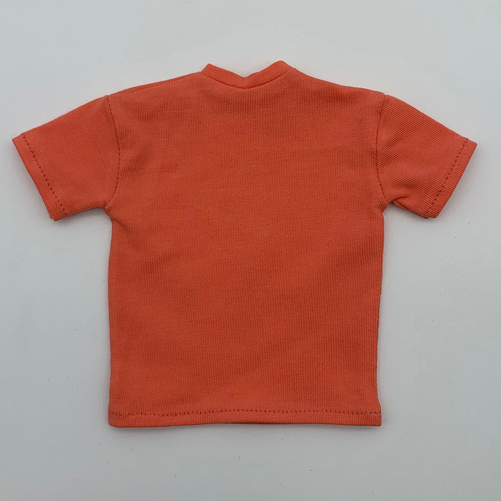 1/6 Scale Green Long Sleeve T-Shirt for 12'' Hot Toy Male Action Figure Body Orange