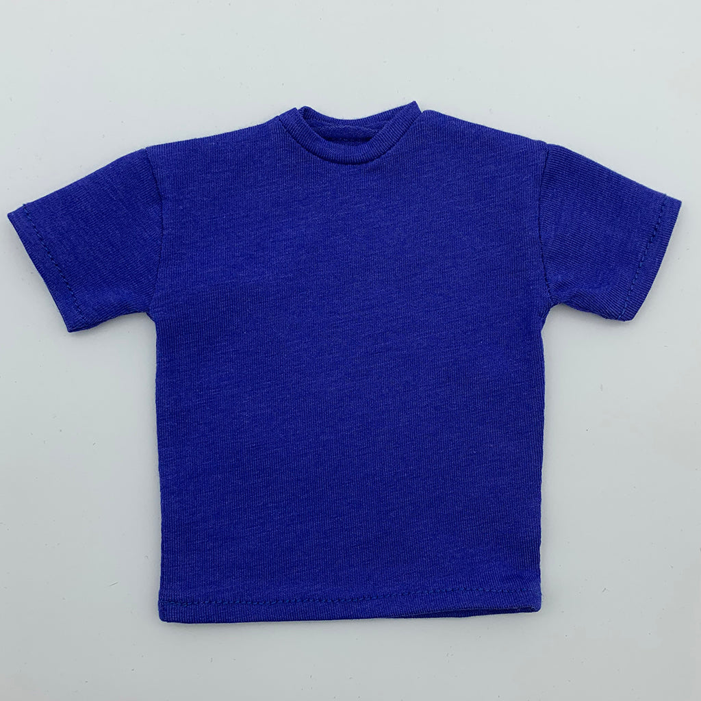 1/6 Scale Green Long Sleeve T-Shirt for 12'' Hot Toy Male Action Figure Body Blue