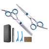 Salon Barber Hair Cutting Scissors Stylist Shears Hairdressing Full Set F