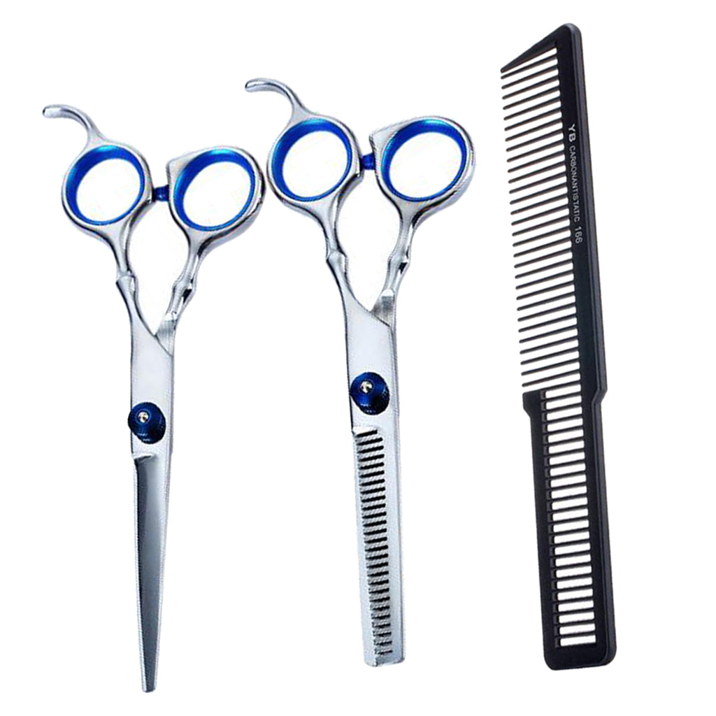 Professional Hairdressing Scissors Set Barber Hair Cutting Thinning Shears