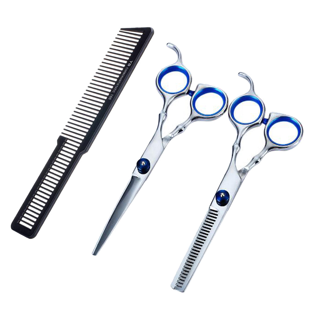 Professional Hairdressing Scissors Set Barber Hair Cutting Thinning Shears