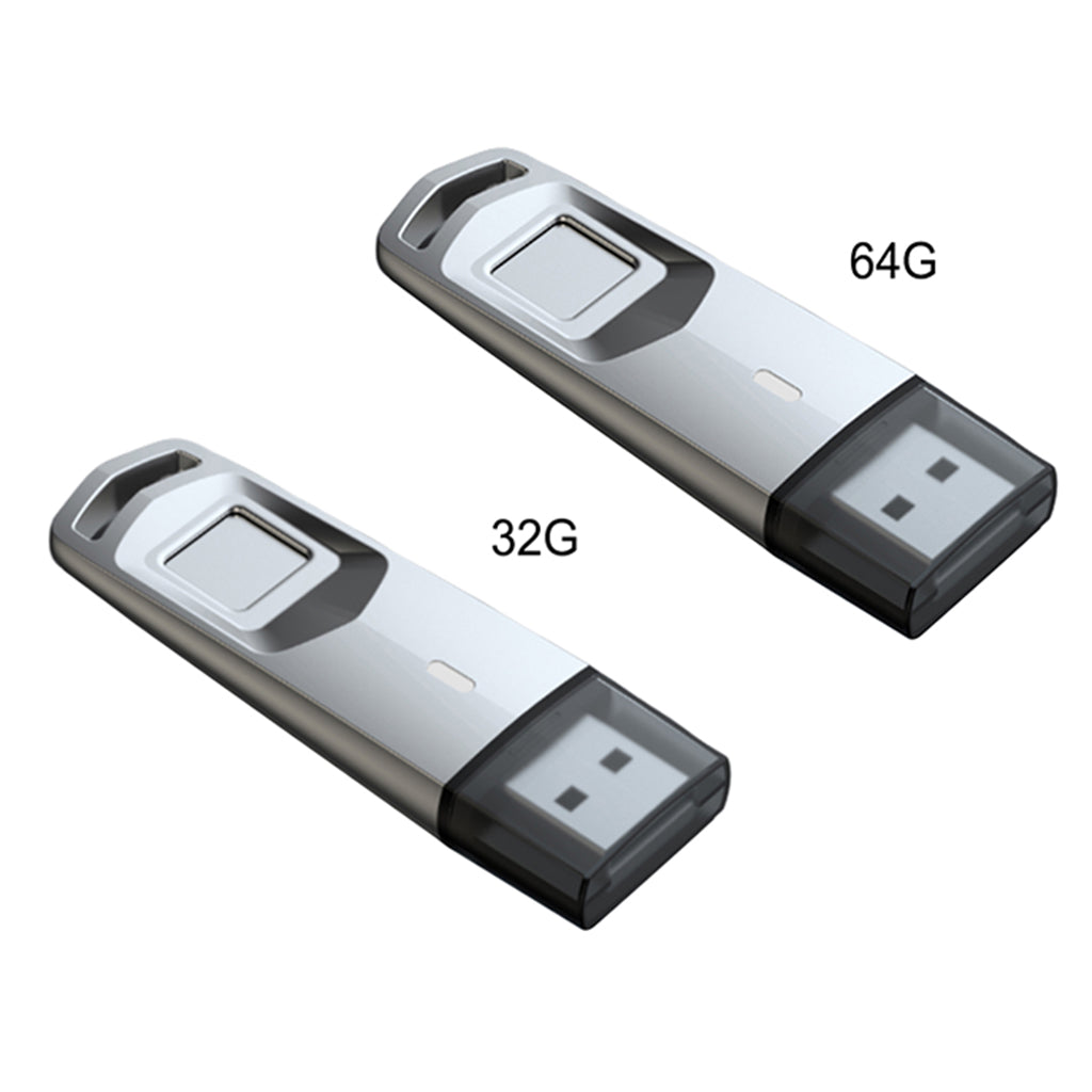 High Speed Recognition Fingerprint Encrypted Flash Drive Stick USB3.0 32GB