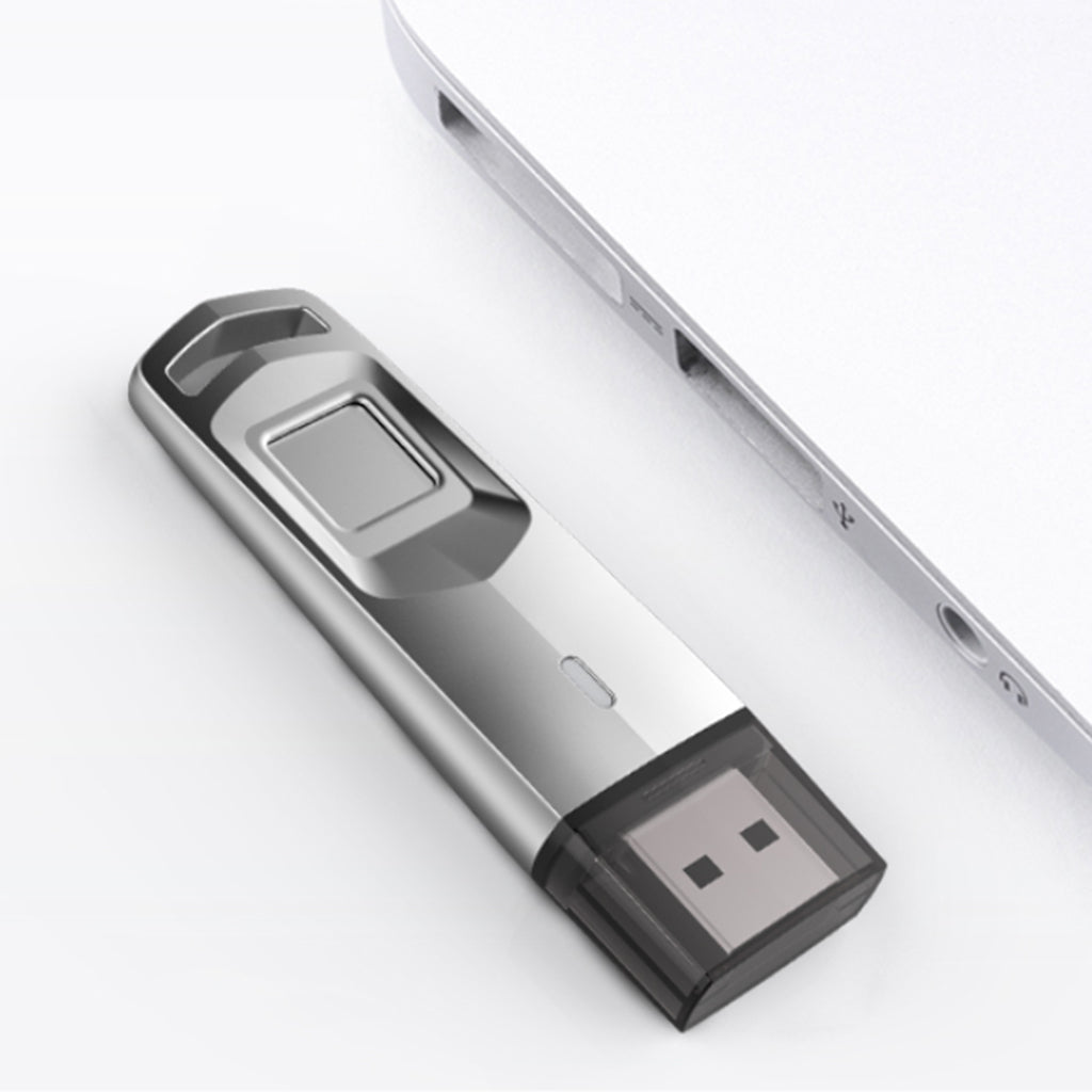 High Speed Recognition Fingerprint Encrypted Flash Drive Stick USB3.0 32GB