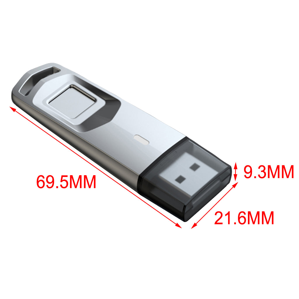 High Speed Recognition Fingerprint Encrypted Flash Drive Stick USB3.0 32GB