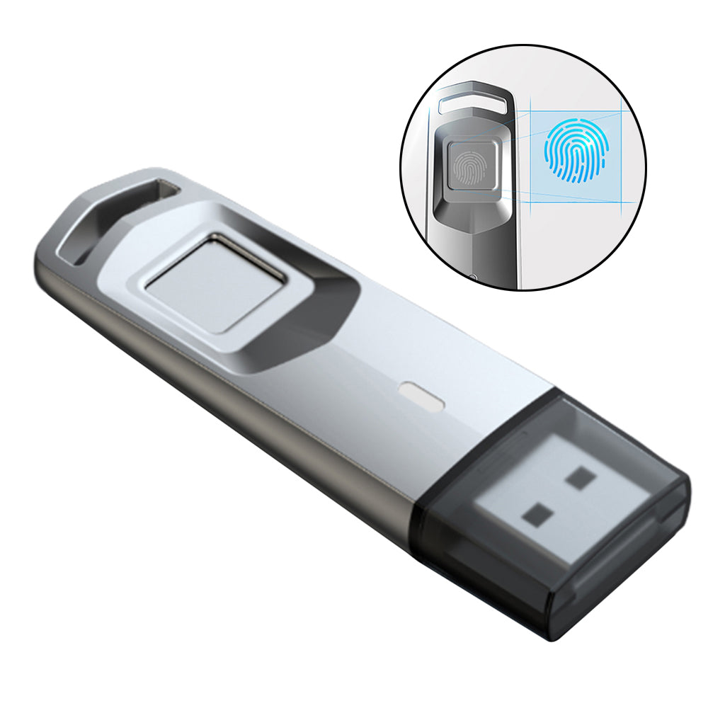 High Speed Recognition Fingerprint Encrypted Flash Drive Stick USB3.0 32GB