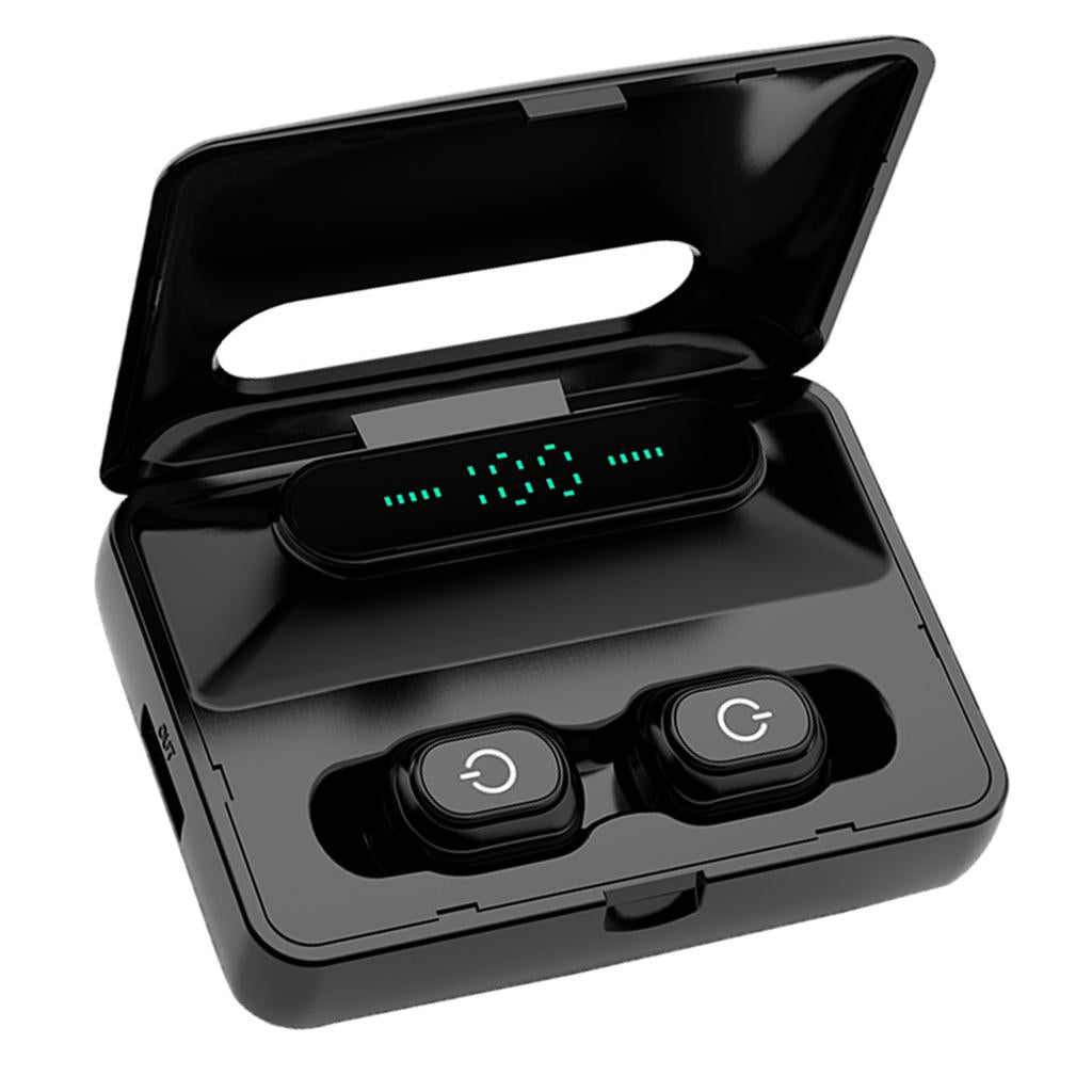 H60 Wireless Bluetooth In-Ear Earphone Earbud Noise Cancelling Black