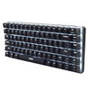 AJAZZ Mechanical Keyboard Portable 82 Keys Blue Switches-Black-White Light