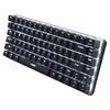 AJAZZ Mechanical Keyboard Portable 82 Keys Blue Switches-Black-White Light