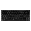 AJAZZ Mechanical Keyboard Portable 82 Keys Blue Switches-Black-No Light