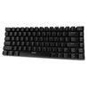 AJAZZ Mechanical Keyboard Portable 82 Keys Blue Switches-Black-No Light