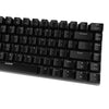 AJAZZ Mechanical Keyboard Portable 82 Keys Black Switches-Black-No Light