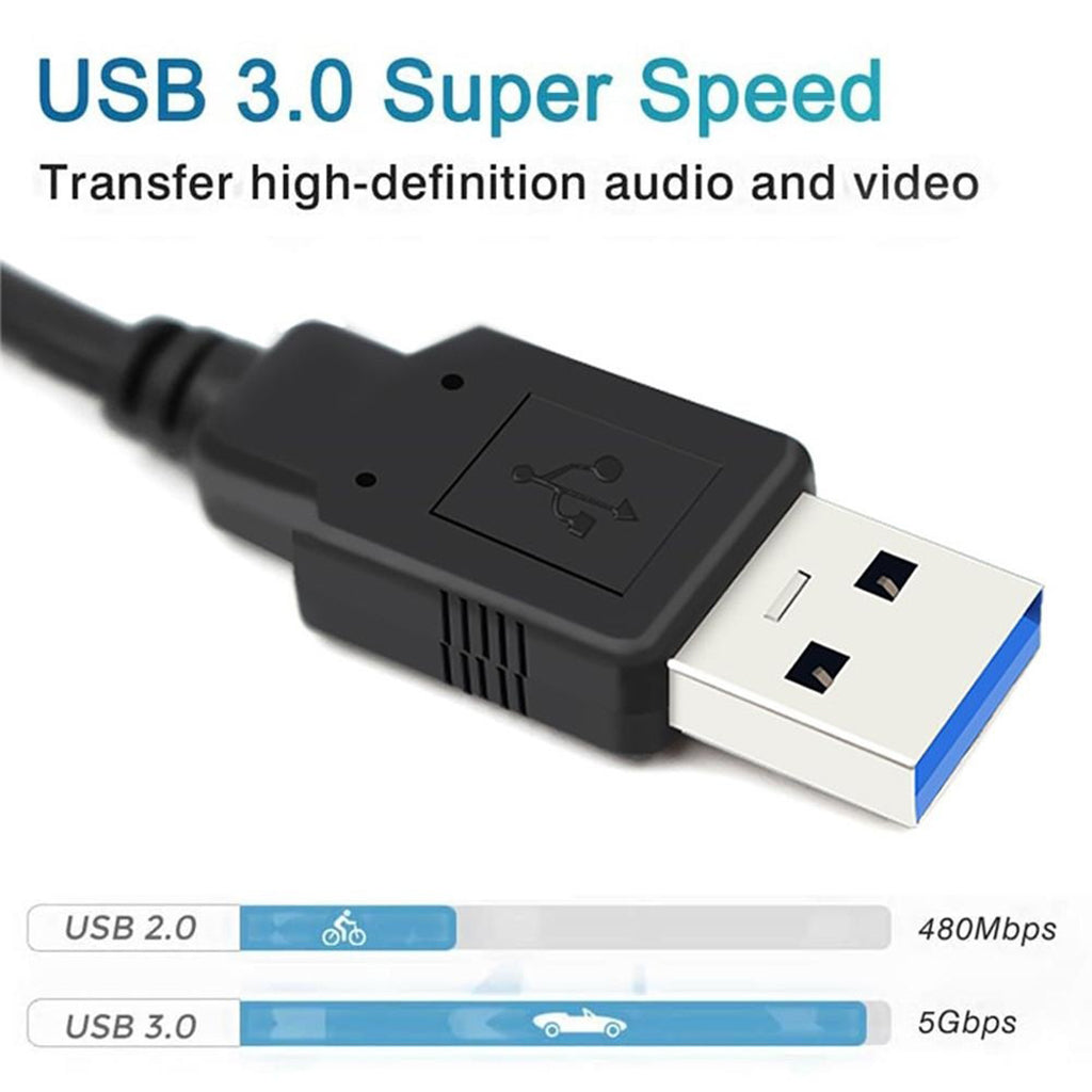 HDMI Video Capture Card USB 3.0 Grabber Record Box For PC Live Streaming