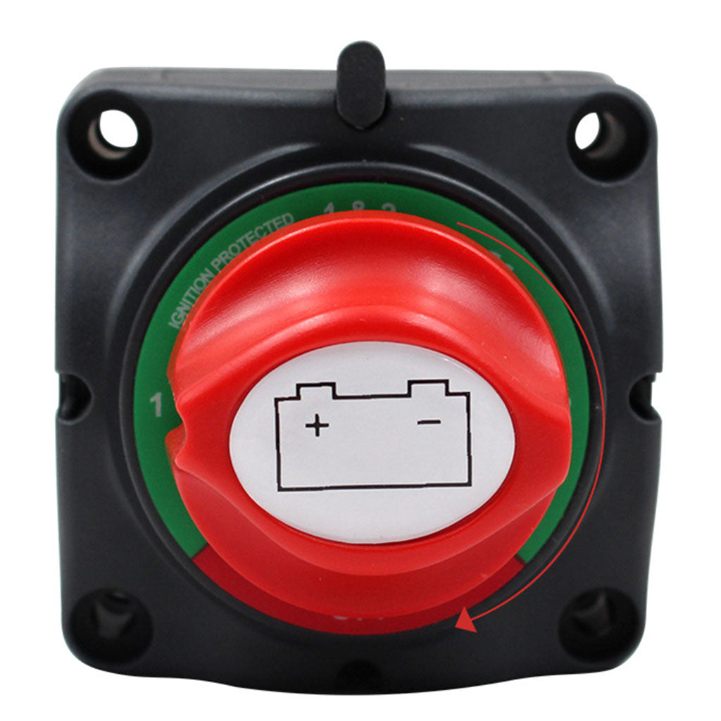 Dual Battery Selector Switch Disconnect for Marine Boat RV Vehicles ON-Off