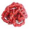 100Pcs Aluminium Pigeon Leg Rings 8 MM Red