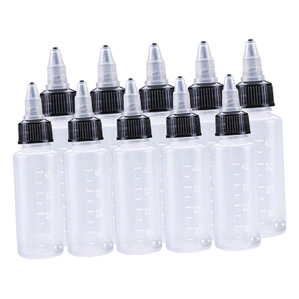 Tattoo Airbrush Ink Pigment Boston Bottles LDPE  50ml