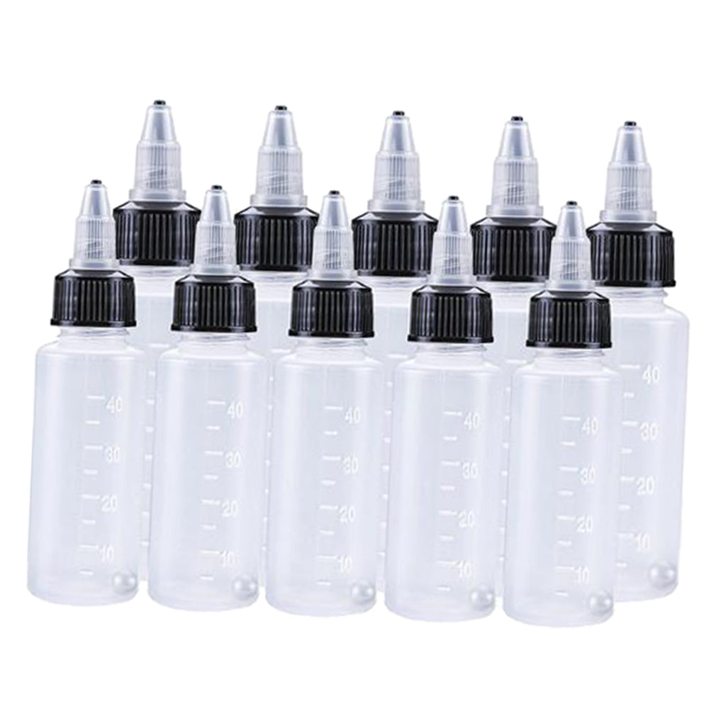 Tattoo Airbrush Ink Pigment Boston Bottles LDPE  50ml