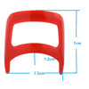 Men's Neckline Beard Shaping Template Trimming Guide Shaving Tool Red